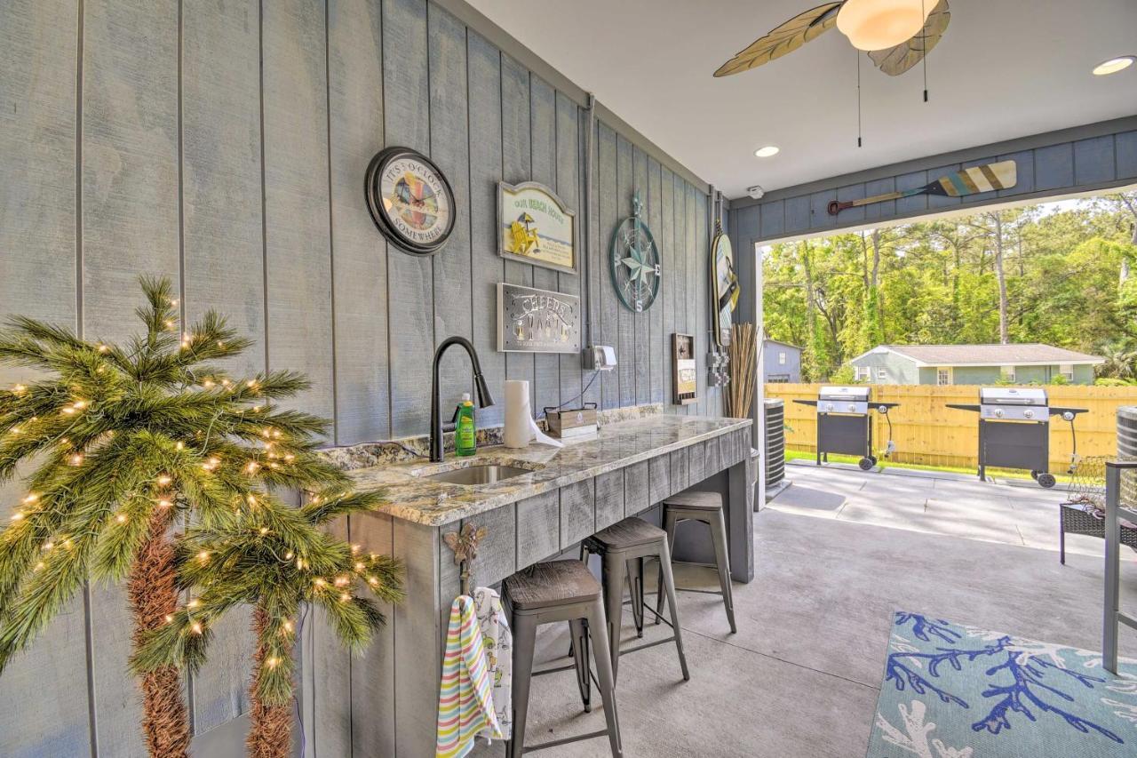 Ocean Isle Beach Home With Shared Lanai And Grill Bagian luar foto