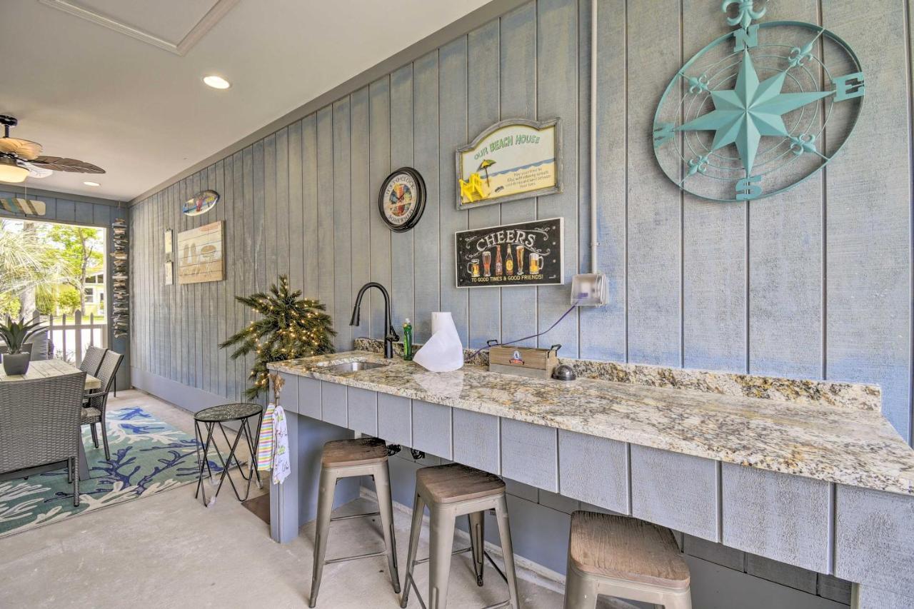 Ocean Isle Beach Home With Shared Lanai And Grill Bagian luar foto